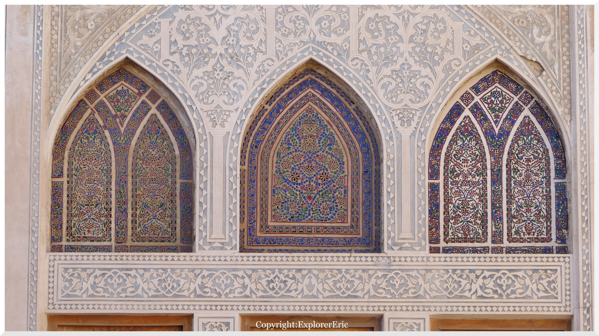 Fensterdetails in Kashan..........