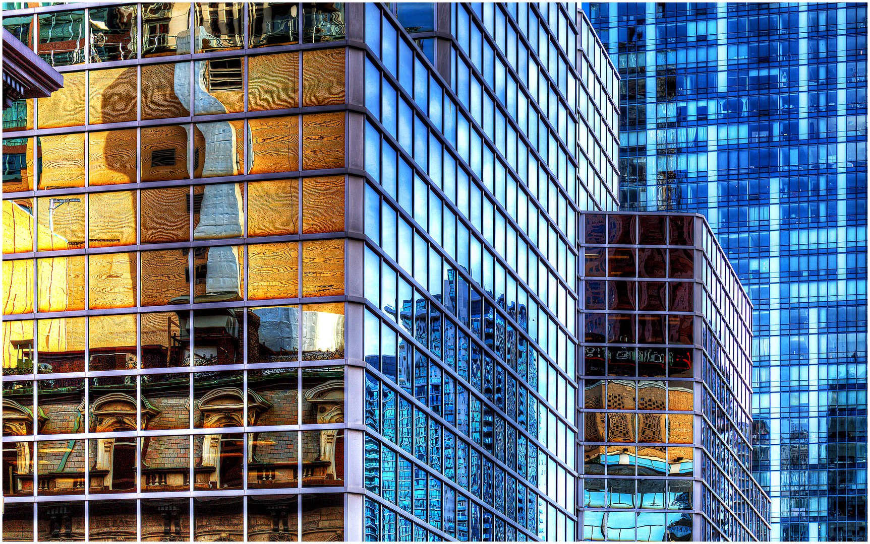 Fenster_Farben_Spiegelungen Foto &amp; Bild architektur