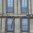 Fensterfront in Vannes (Bretagne)