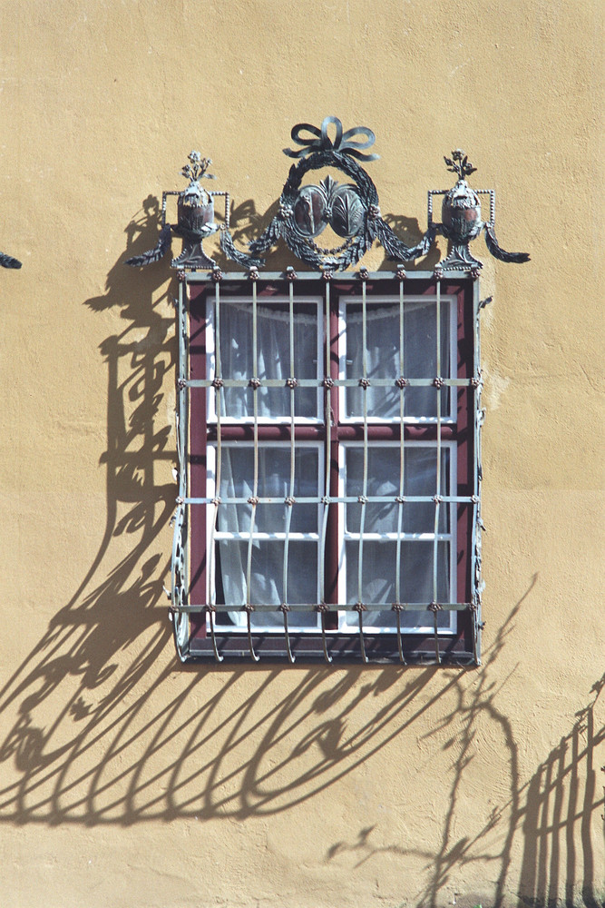 Fensterkorb in Dinkelsbühl