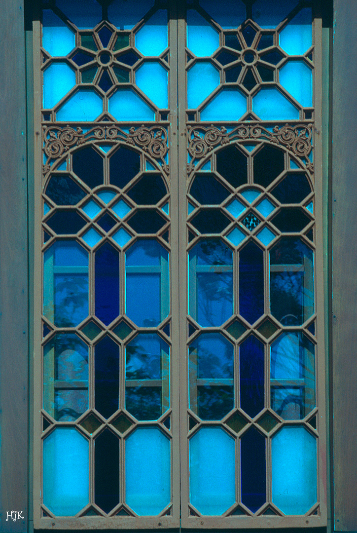 Fensterkunst auf Borkum