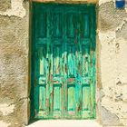 Fensterladen in der Altstadt von Ierapetra, Kreta