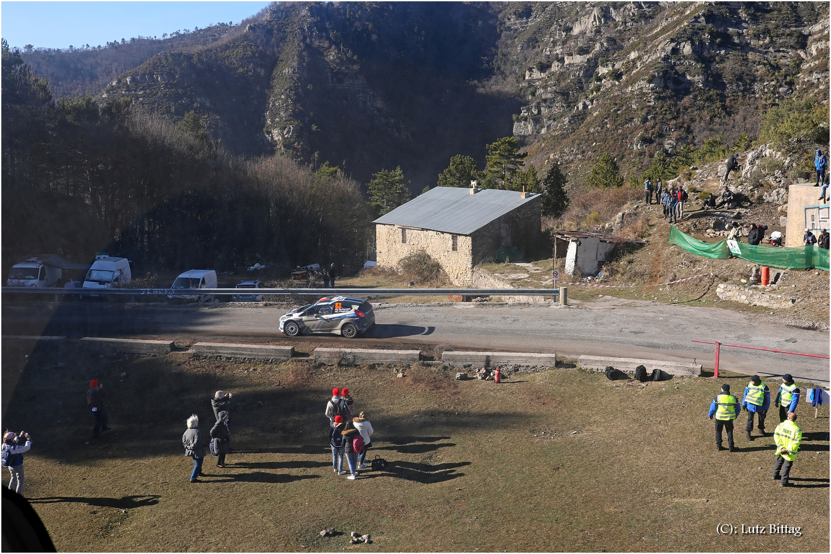 Fensterplatz im Heli