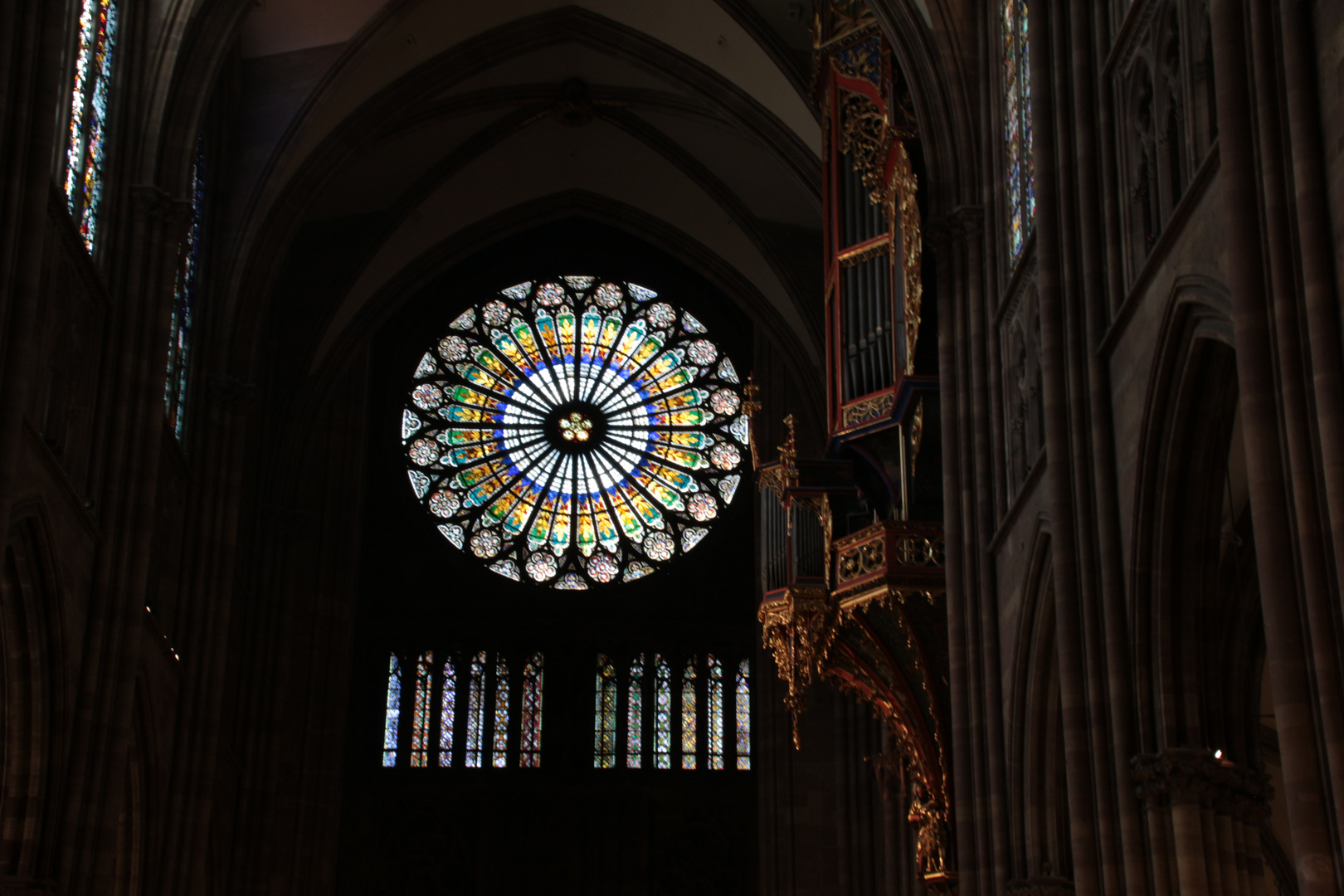 Fensterrose Münster Strasbourg