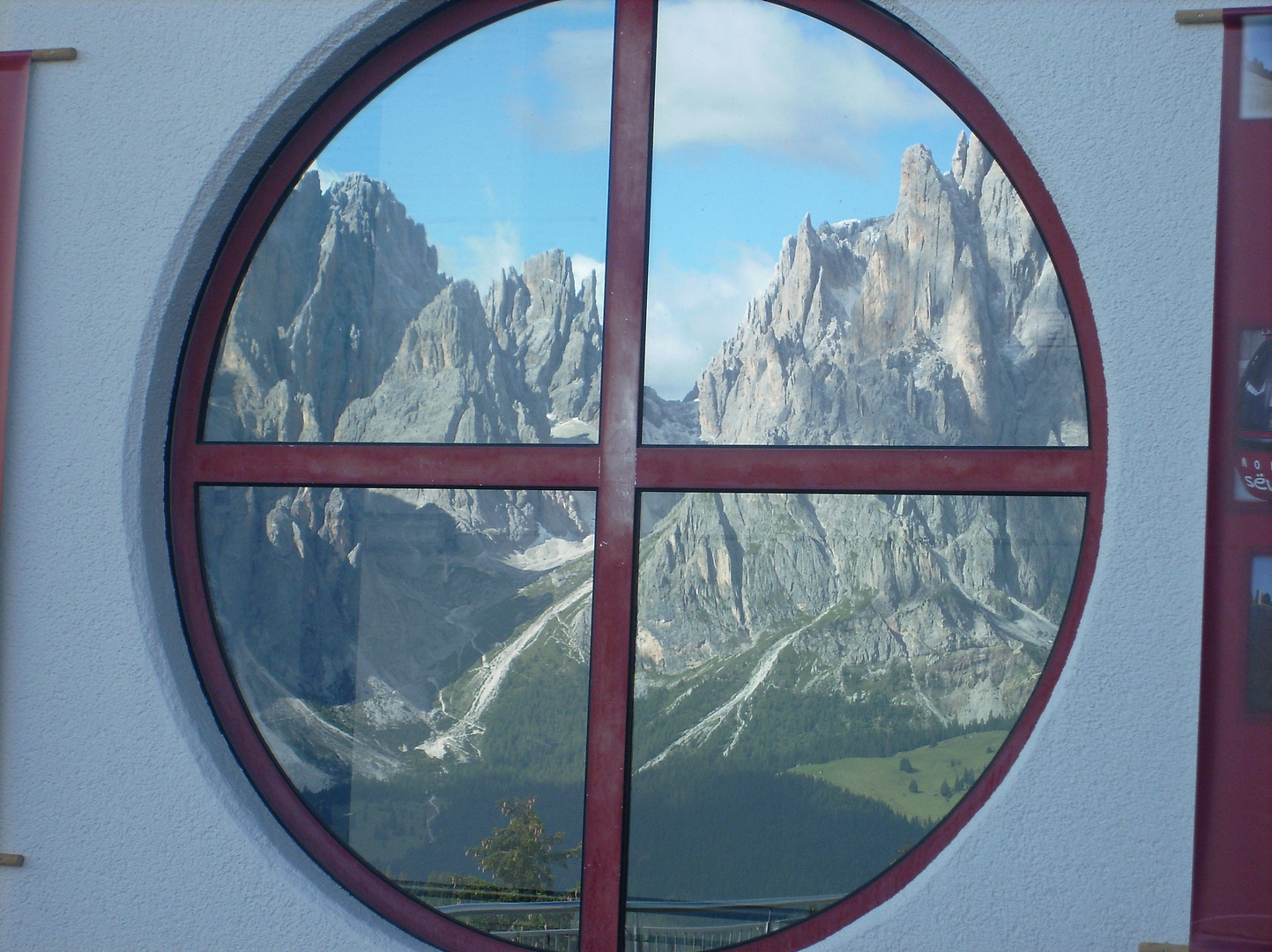 Fensterspiegelung