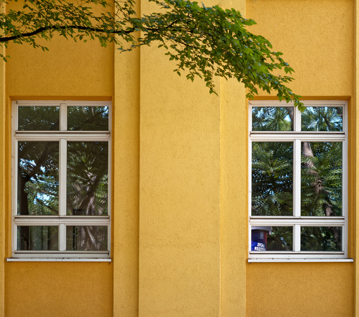 Fensterspiegelungen