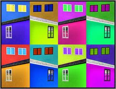 Fensterwand (2), Popart