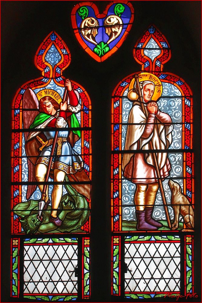 Fenêtre de l'église / Kirchenfenster