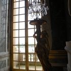 fenêtre et candelabre de la galerie de glaces du chateau de Versailles