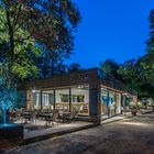 Ferbers Parkcafe in der blauen Stunde