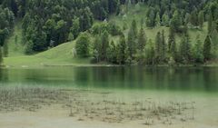 Ferchensee bei Mittenwald und Schloss Elmau