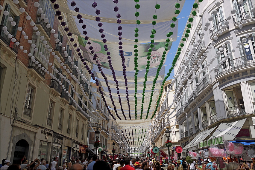 Feria en Málaga