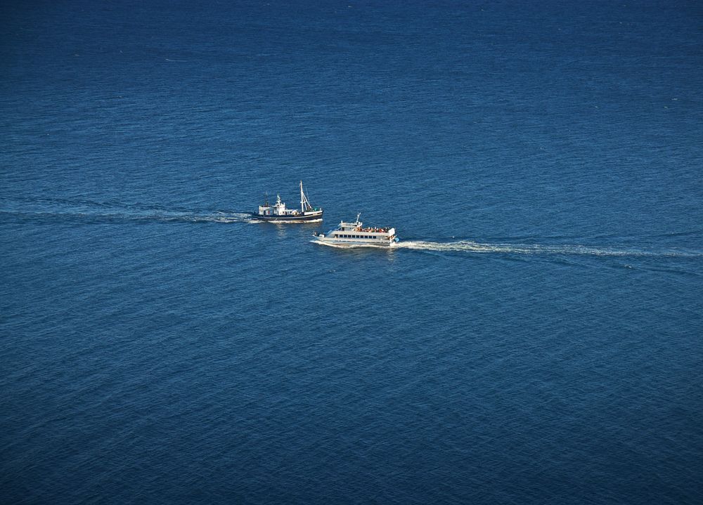 Feriengast meets Fischer vor Rügen...