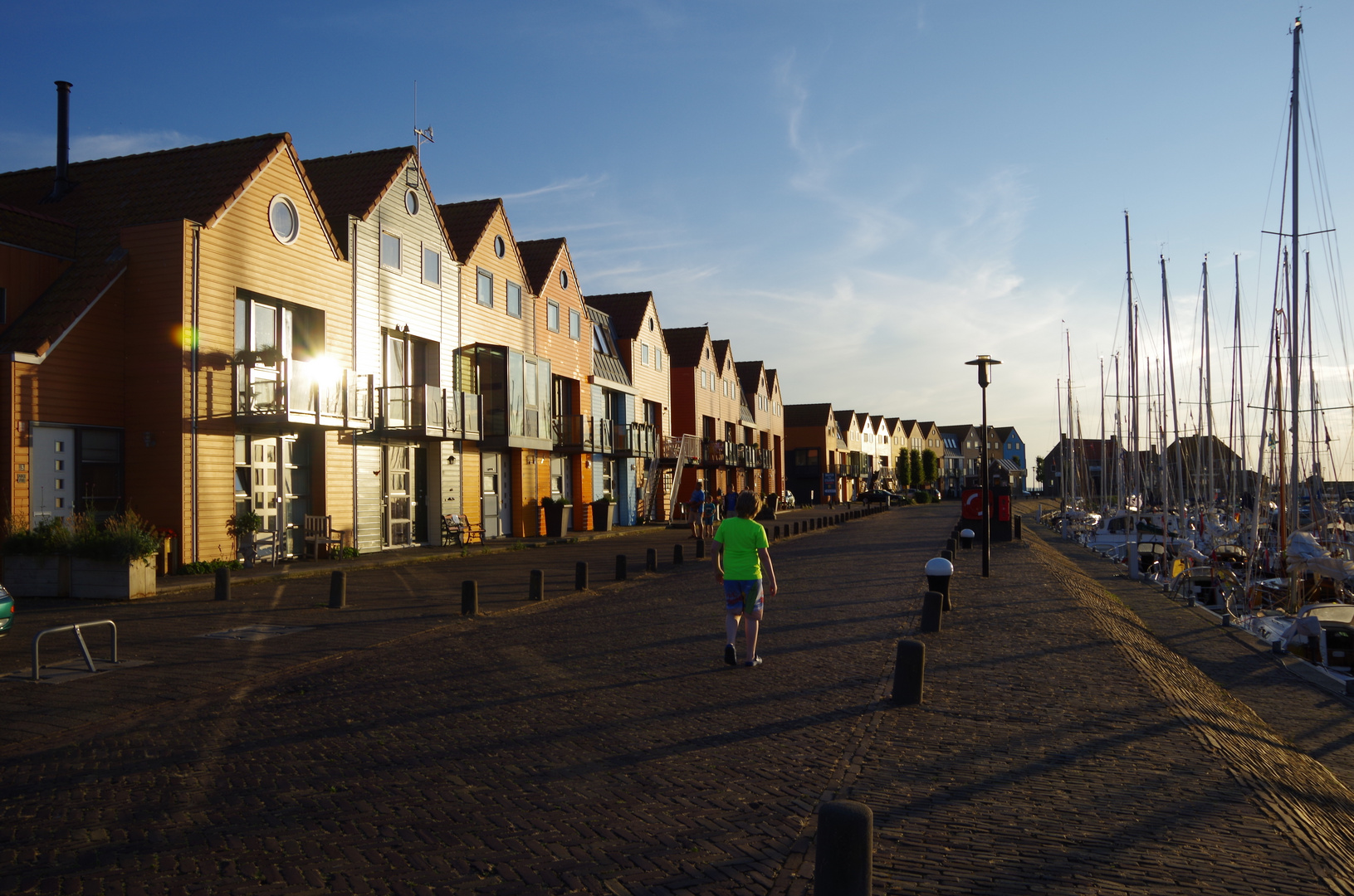 Ferienhäuser am Alten Hafen von Stavoren(NL)