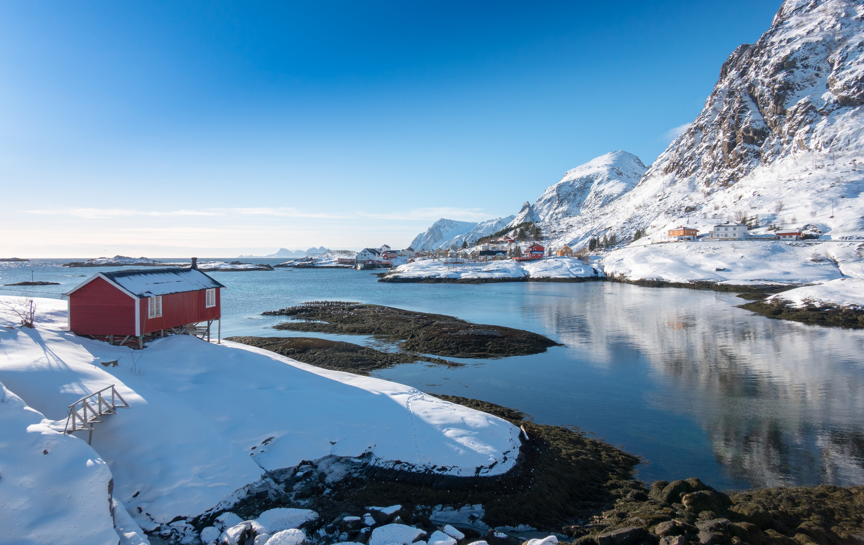 Ferienhaus auf den Lofoten