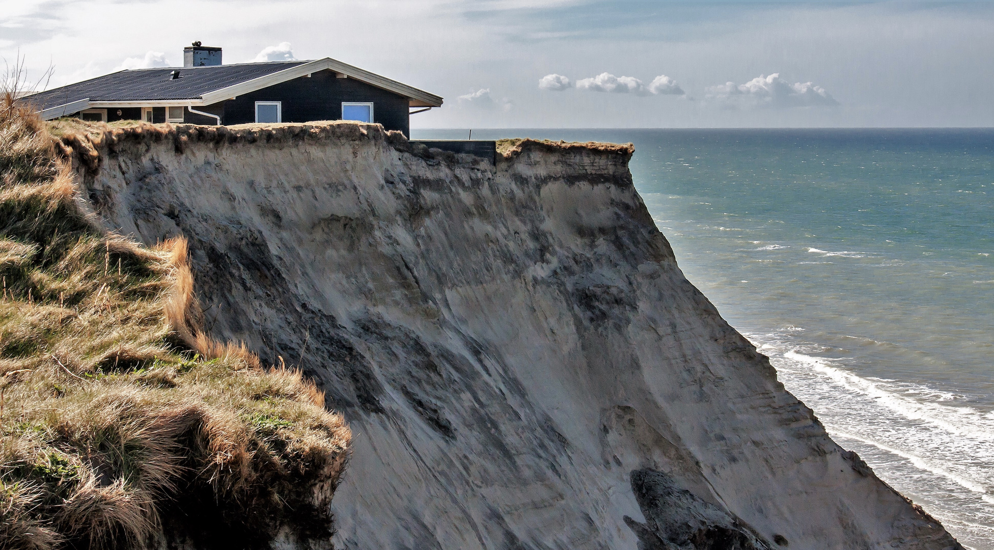 Ferienhaus mit unverbaubarem Meerblick