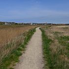 Ferienhaus-Siedlung und Rundweg um den Ferring-See (Midtjylland, DK)