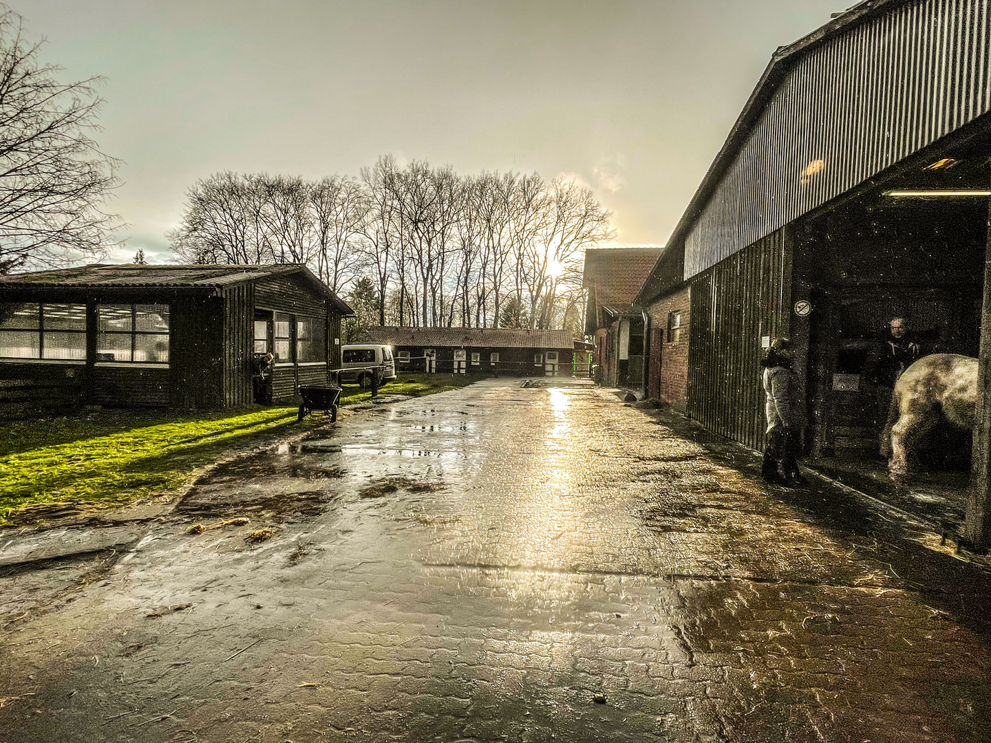 Ferienpark Geesthof und dann kam der Regen