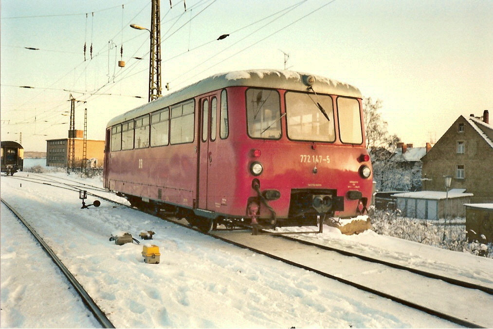 Ferkeltaxe im Winter.(Scan)