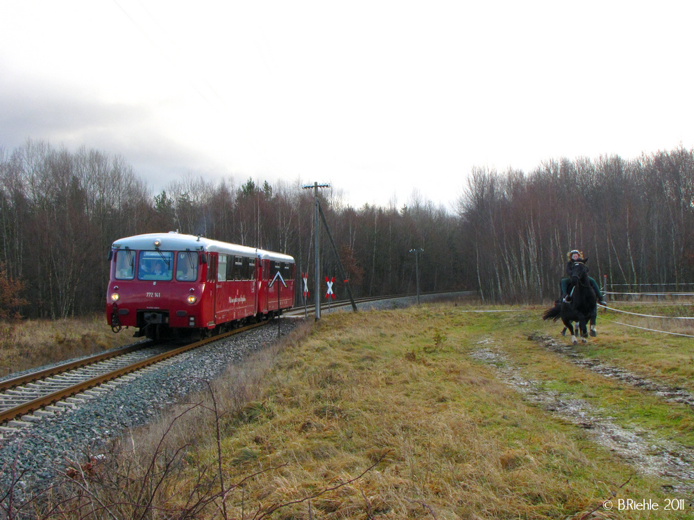 Ferkeltaxe unterwegs auf der Ohratalbahn