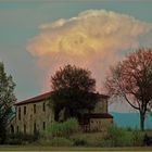 ferme abandonnée en campagne toscane !