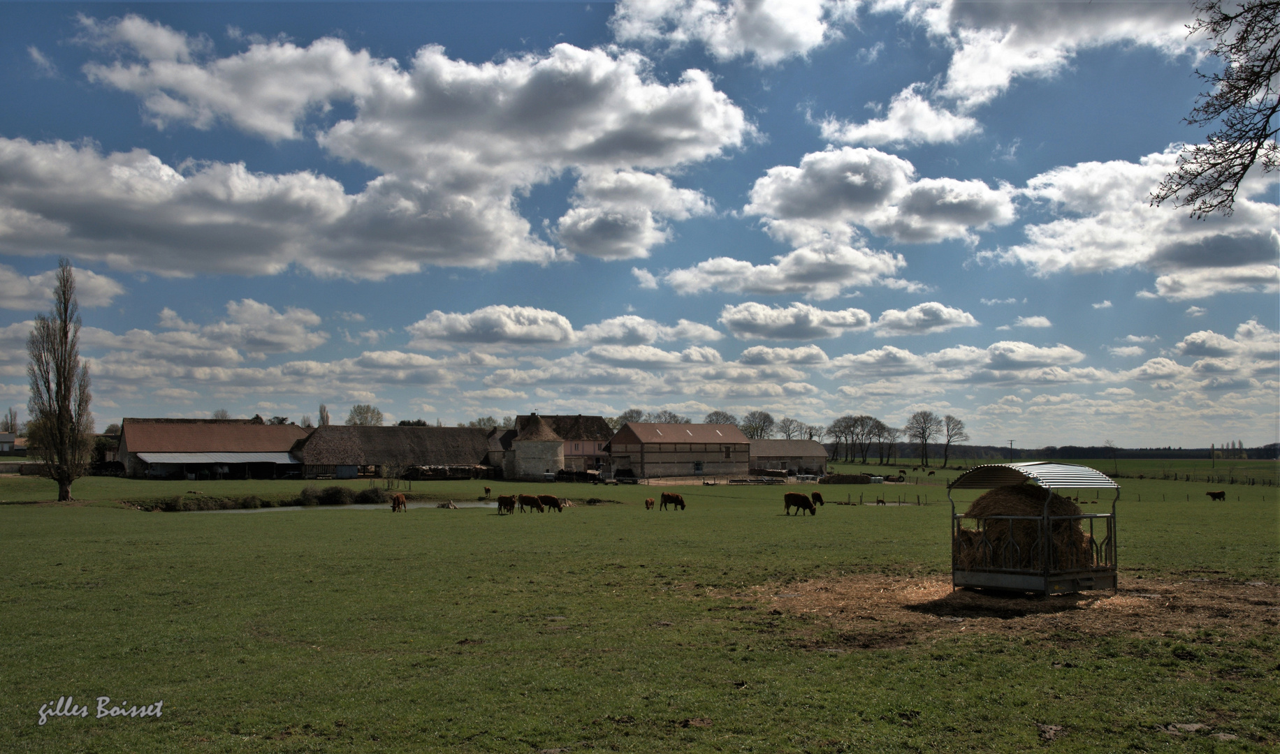 Ferme dans le Vexin normand