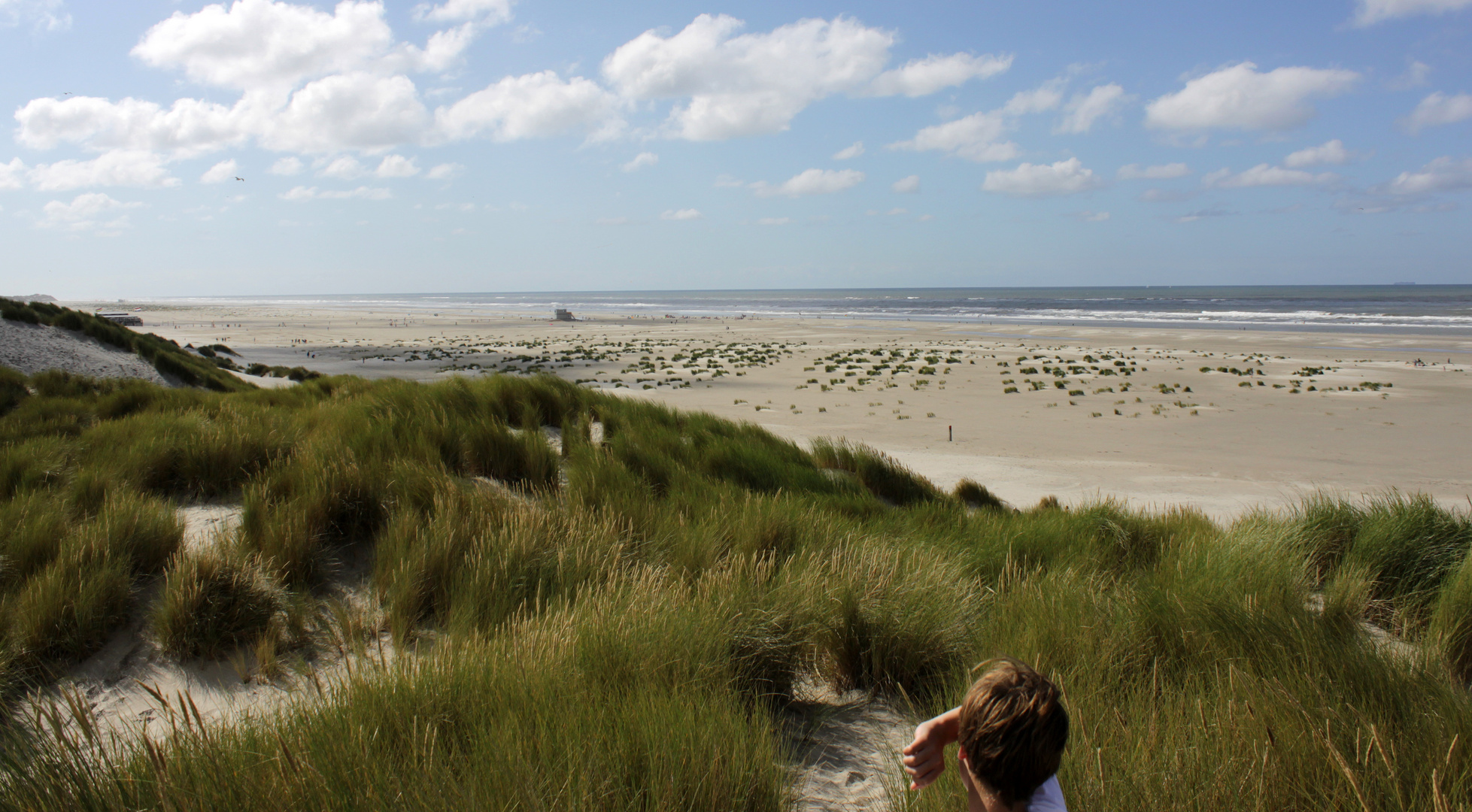 Fern- und Meerblick