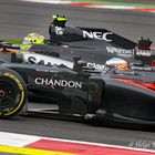 Fernando Alonso, McLaren & Sergio Perez, Force India