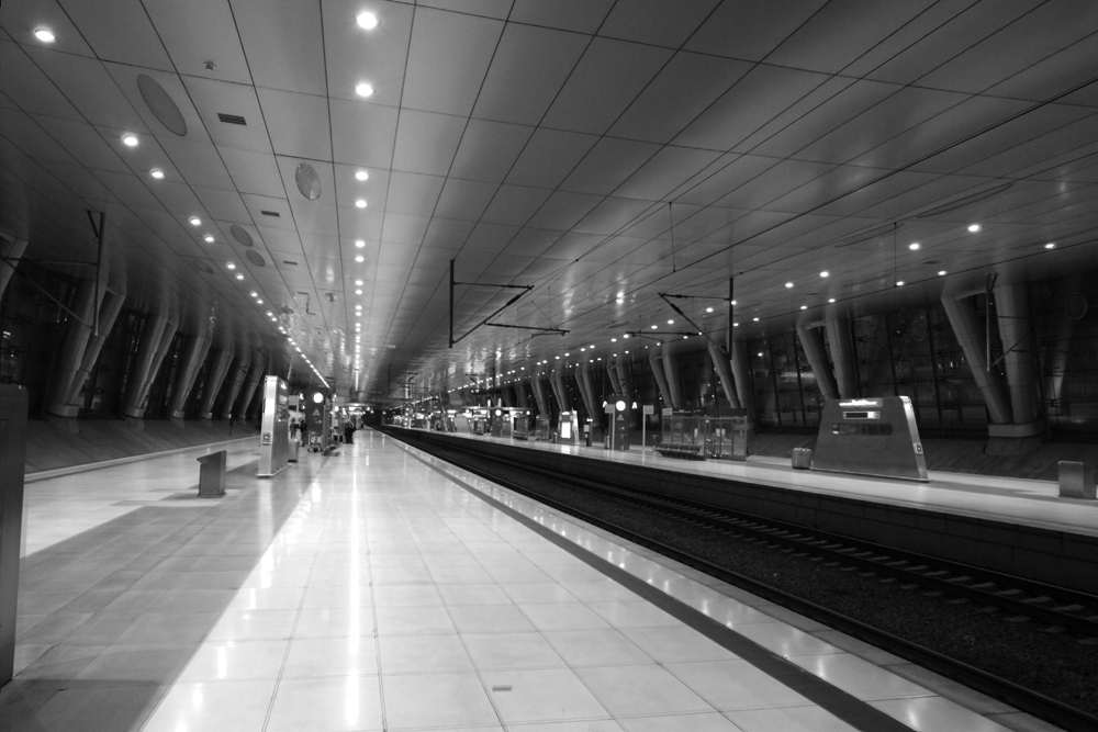 Fernbahnhof am Flughafen Frankfurt am Main