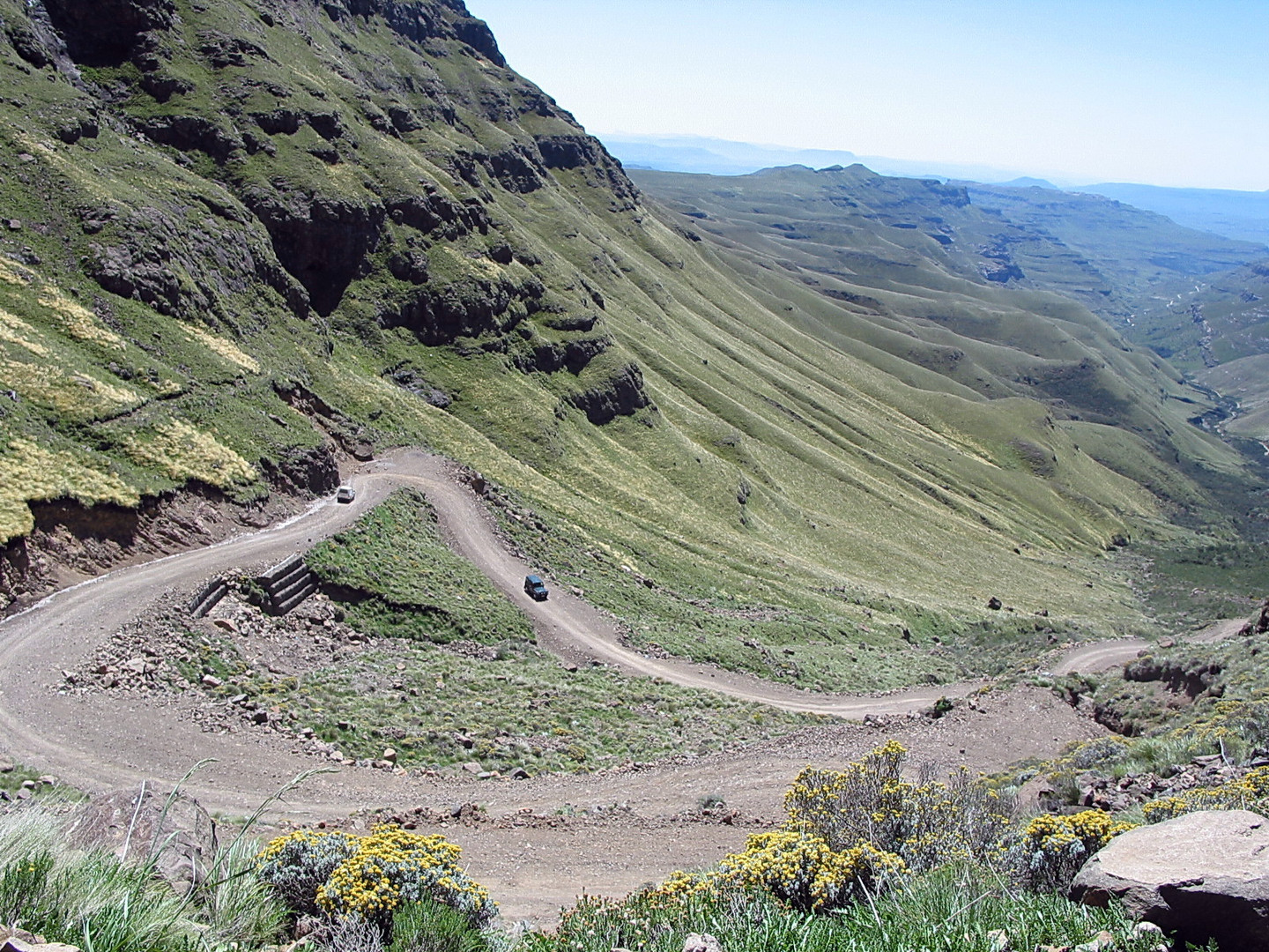 fernblick am weg zum sanipass