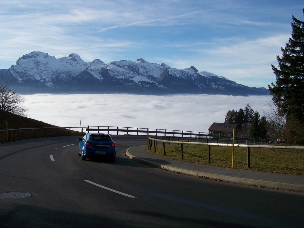 Fernblick in die Schweiz