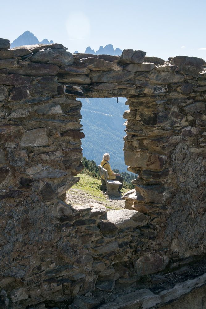 Fernblick mit Durchblick