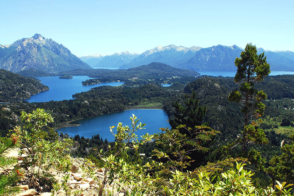 Fernblick mit Llao Llao