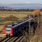 Fernblick mit Nahverkehr