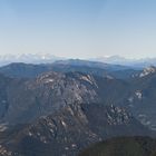 Fernblick Mont Blanc bis Matterhorn
