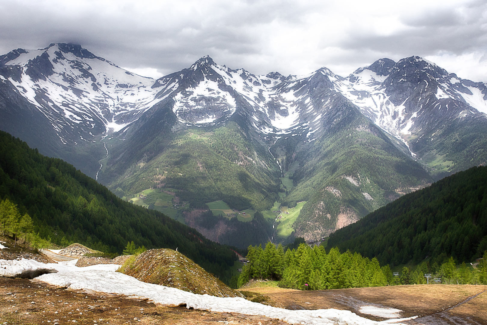 Fernblick vom Klausberg / Südtirol