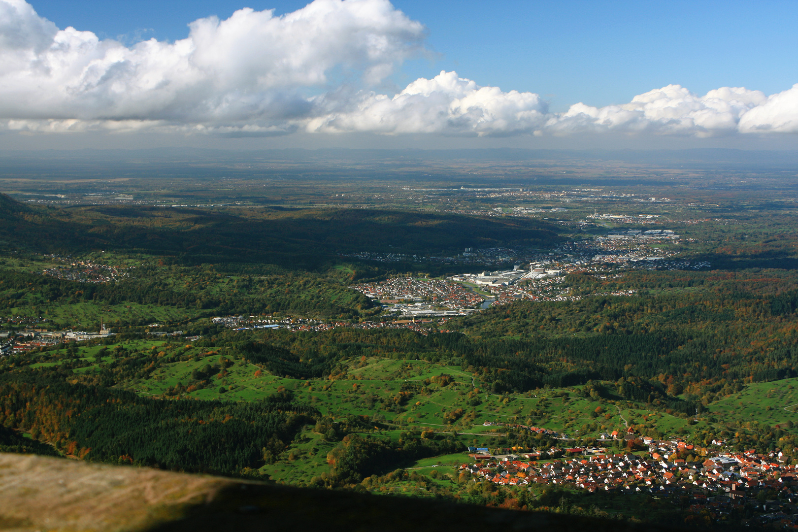 Fernblick von der Teufelsmühle