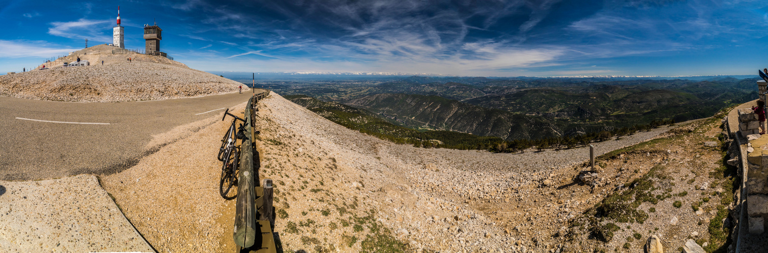 Fernblicke vom Mont Ventoux