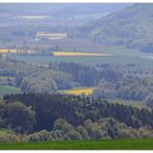 Ferner Blick ins frühlingshafte Wesertal...