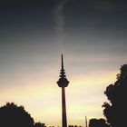 Fernmeldeturm Mannheim Dampft 