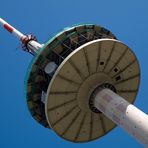 Fernmeldeturm mit Baustelle - 157,5 Meter