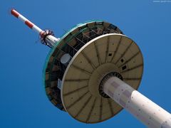 Fernmeldeturm mit Baustelle - 157,5 Meter