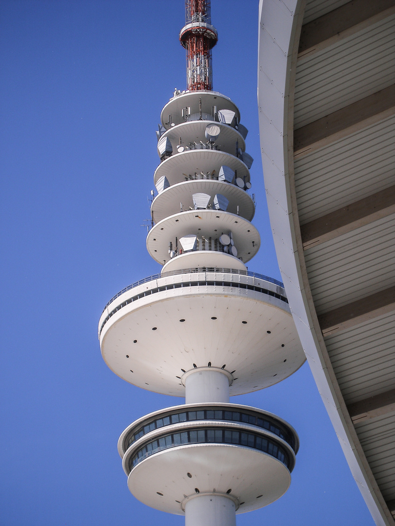 Fernmeldeturm und Messe Hamburg