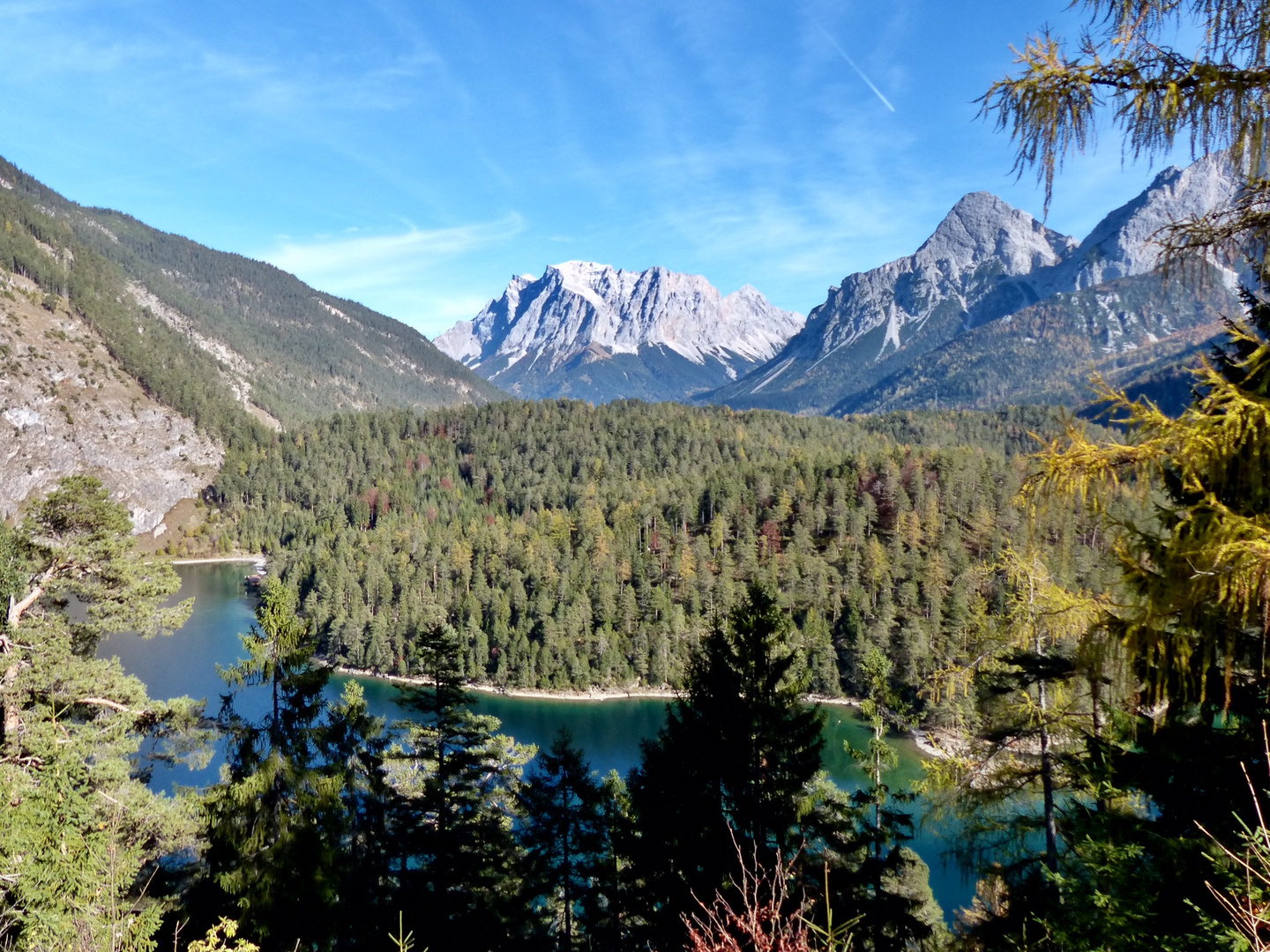 Fernpass Zugspitze Zugspitzblick