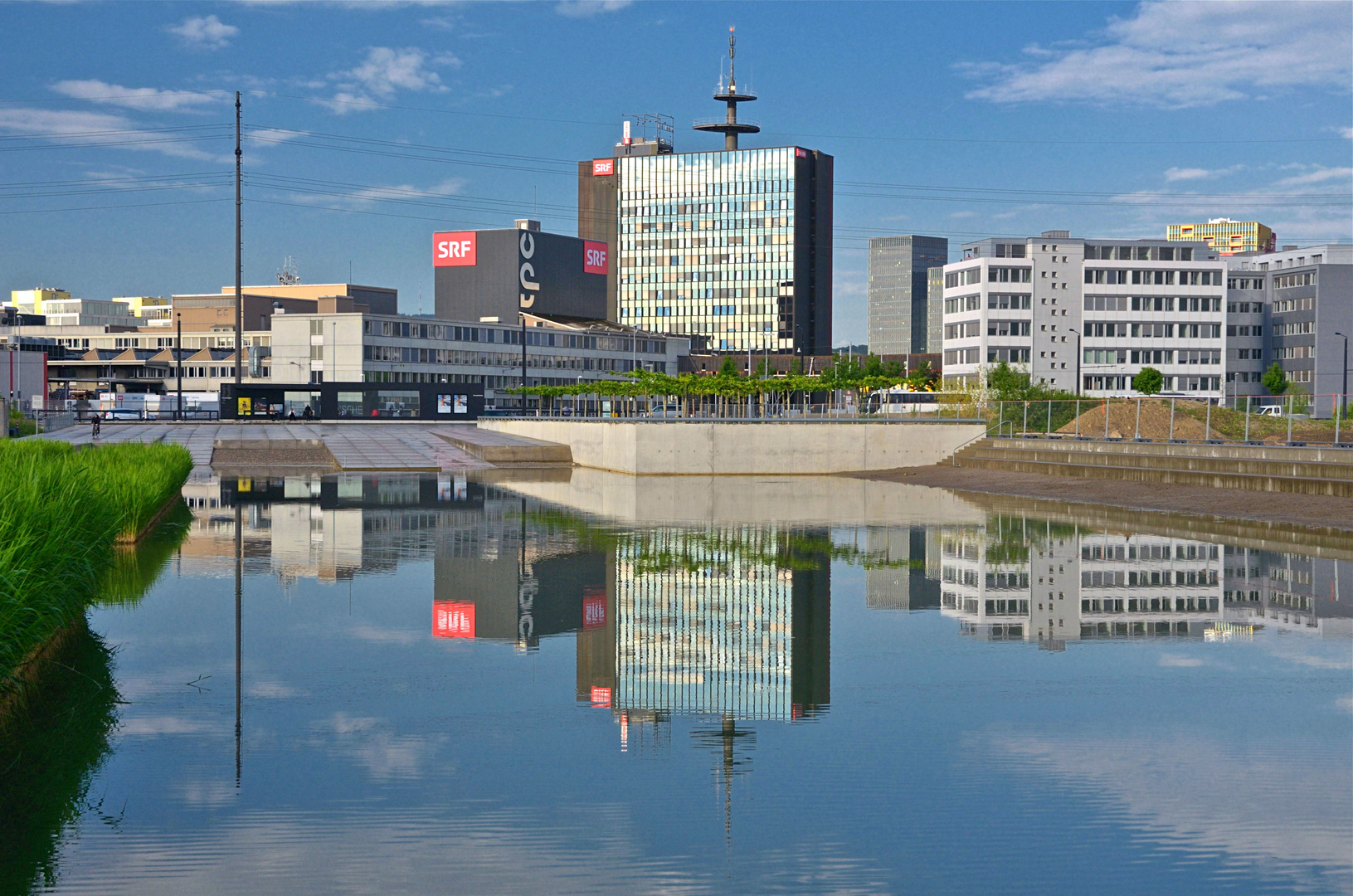 Fernsehgebäude SRF Leutschenbach in Zürich Nord