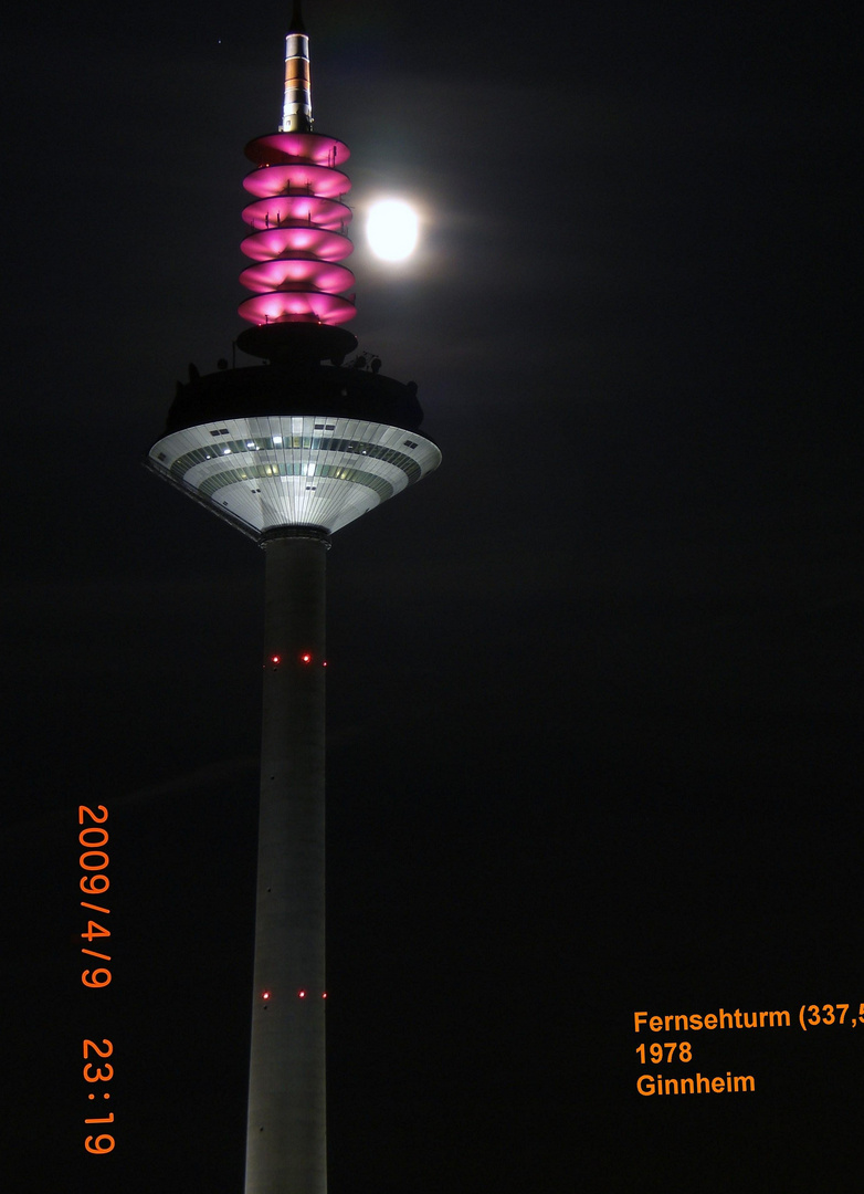 Fernsehturm (337,5 m), 1978, Ginnheim