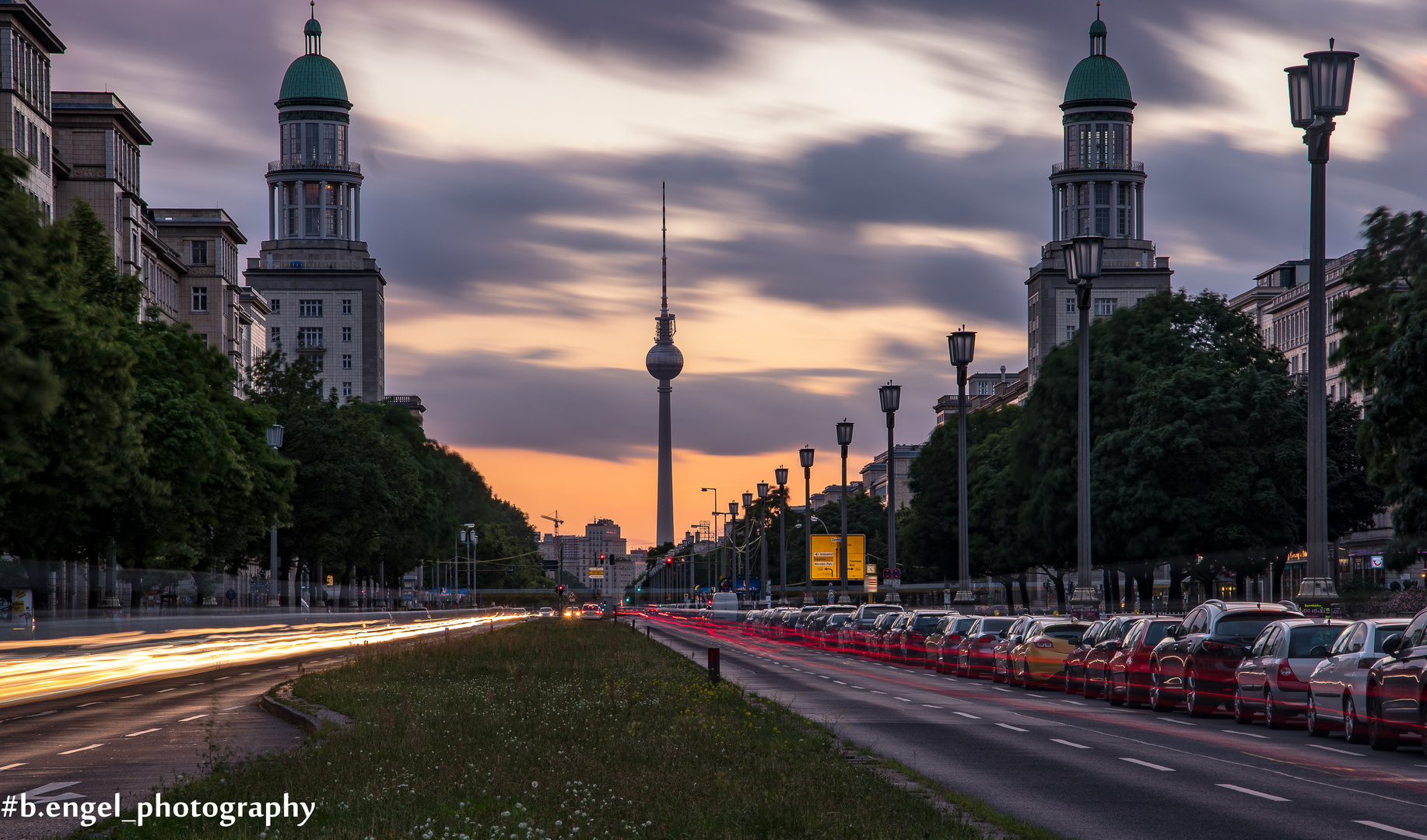 Fernsehturm am Abend