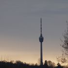 Fernsehturm an einem Herbstnachmittag