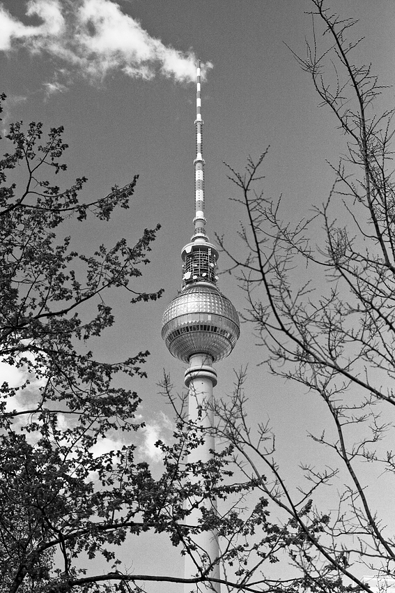 Fernsehturm Berlin.