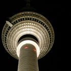 Fernsehturm Berlin bei Nacht